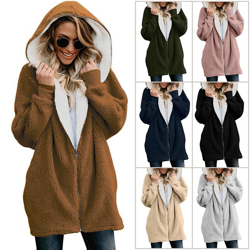 Womens teddy top fleece jumper