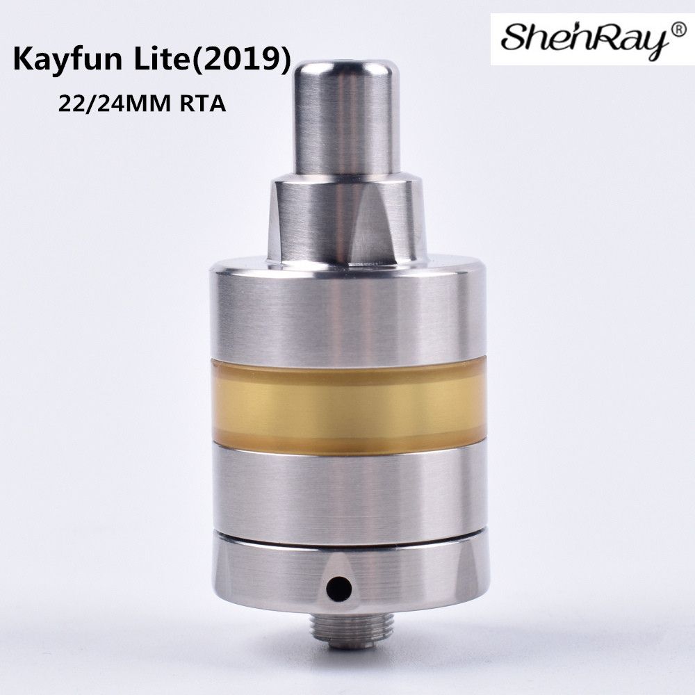 Shenray Kayfun Lite 2019 Rta Atomizer Vape Kf 22mm 24mm Diameter Mechanical Vaper Diy Mtl Rda Vs 5 V5 Tank For E Cigarette 510 Box Mod Kit From Ecigarette Retail 14 15 Dhgate Com