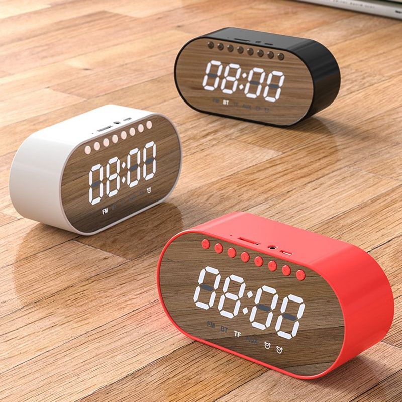 portable speaker with clock