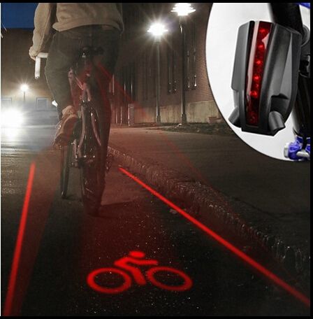 Bicicleta Gojiny Bicicleta Intermitente a Prueba de Agua Led Luz de Seguridad Trasera Ciclismo Advertencia Luces Traseras Traseras
