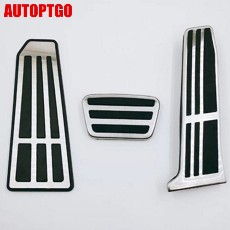 For Toyota RAV4 2019~2020 2Pcs Gas Brake Foot Rest Pedal Cover Trim US