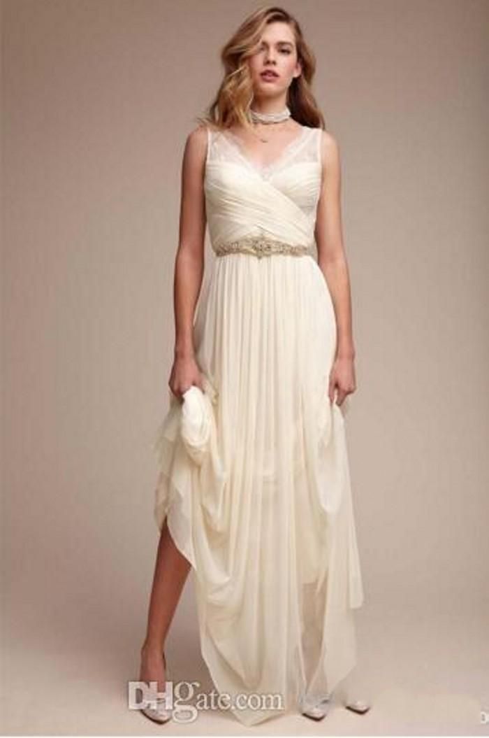 linen wedding dresses summer