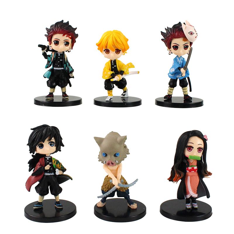 Wholesale Stylish And Cheap Color Demon Slayer Nezuko Zenitsu Tanjirou Giyuu Inosuke Q Ver Action Figures Toys Kimetsu No Yaiba Anime Toy Dhgate Com Wholesale Stylish And Cheap Color Demon Slayer Nezuko Zenitsu Tanjirou Giyuu Inosuke Q Ver Action Figures Toys Kimetsu No Yaiba Anime Toy Dhgate Com