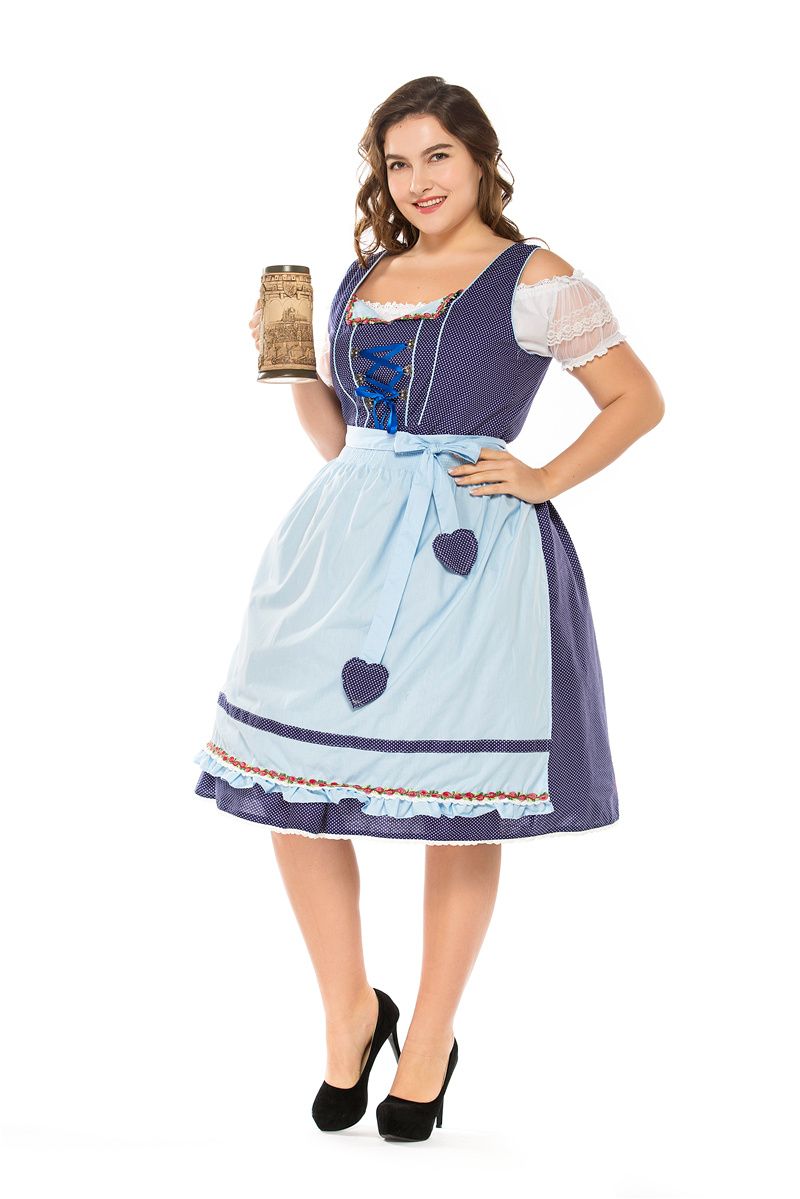 plus size bavarian fancy dress