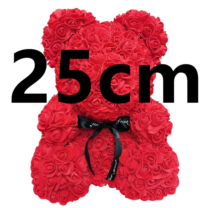 25 cm röd