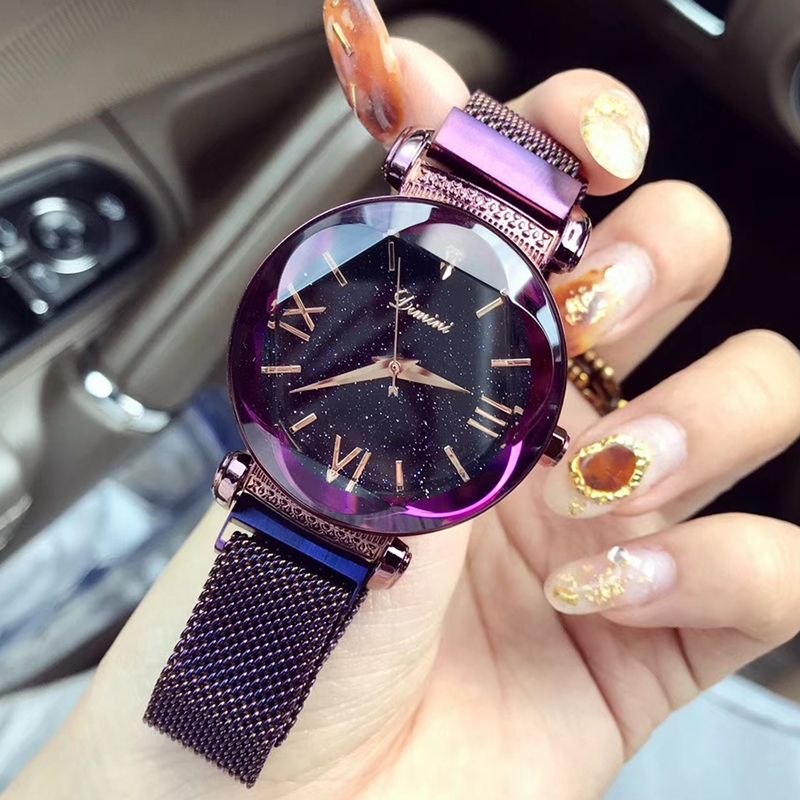 Top Brand Luxury Watch Women Rose Gold Steel Mesh Ladies Watches Luxury Exquisite Womens Wristwatch Magnet Montre Femme 2019 J 190505 Buy Cheap Watches Cheap Wrist Watches From Tubi09 40 13 Dhgate Com