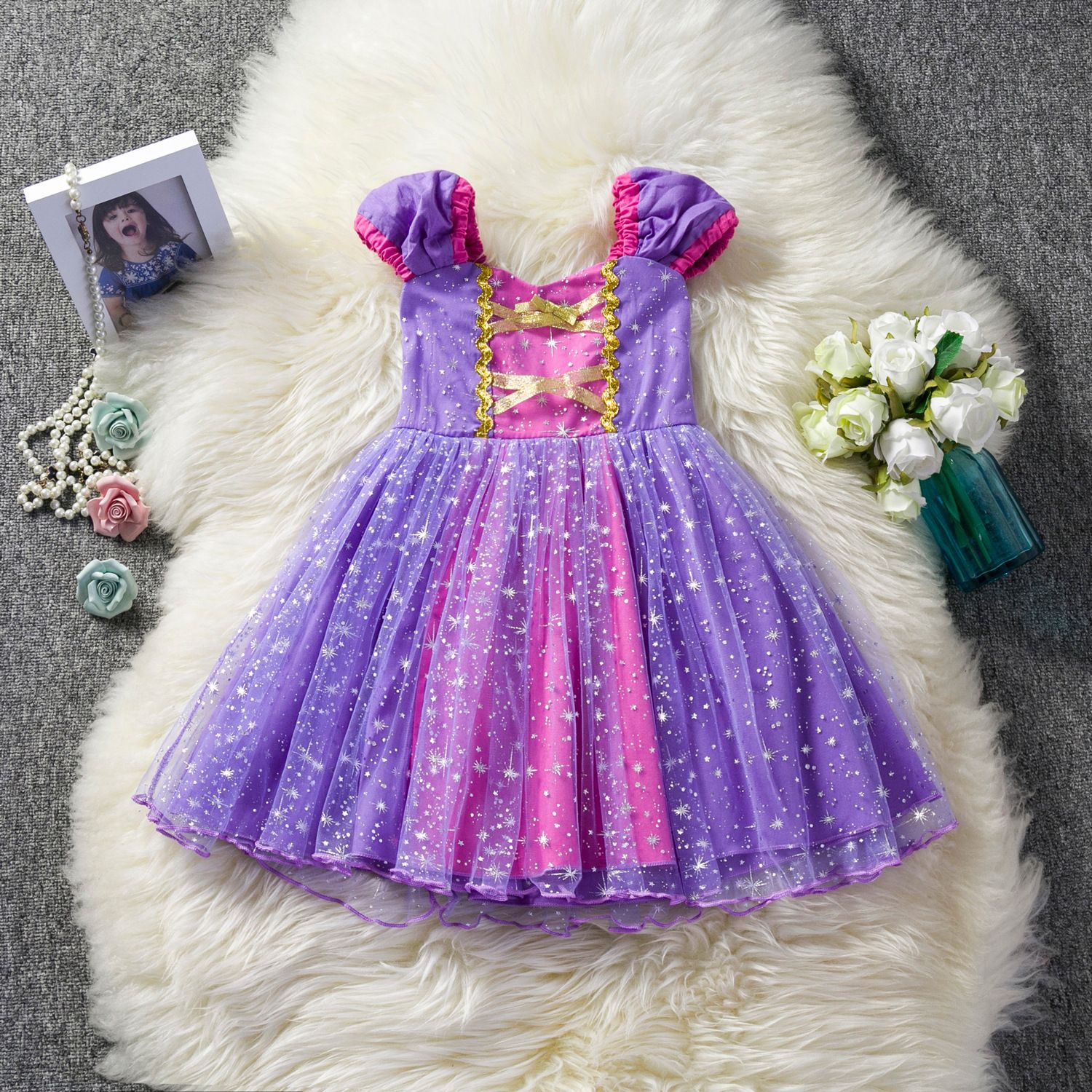 snowflake dress baby girl