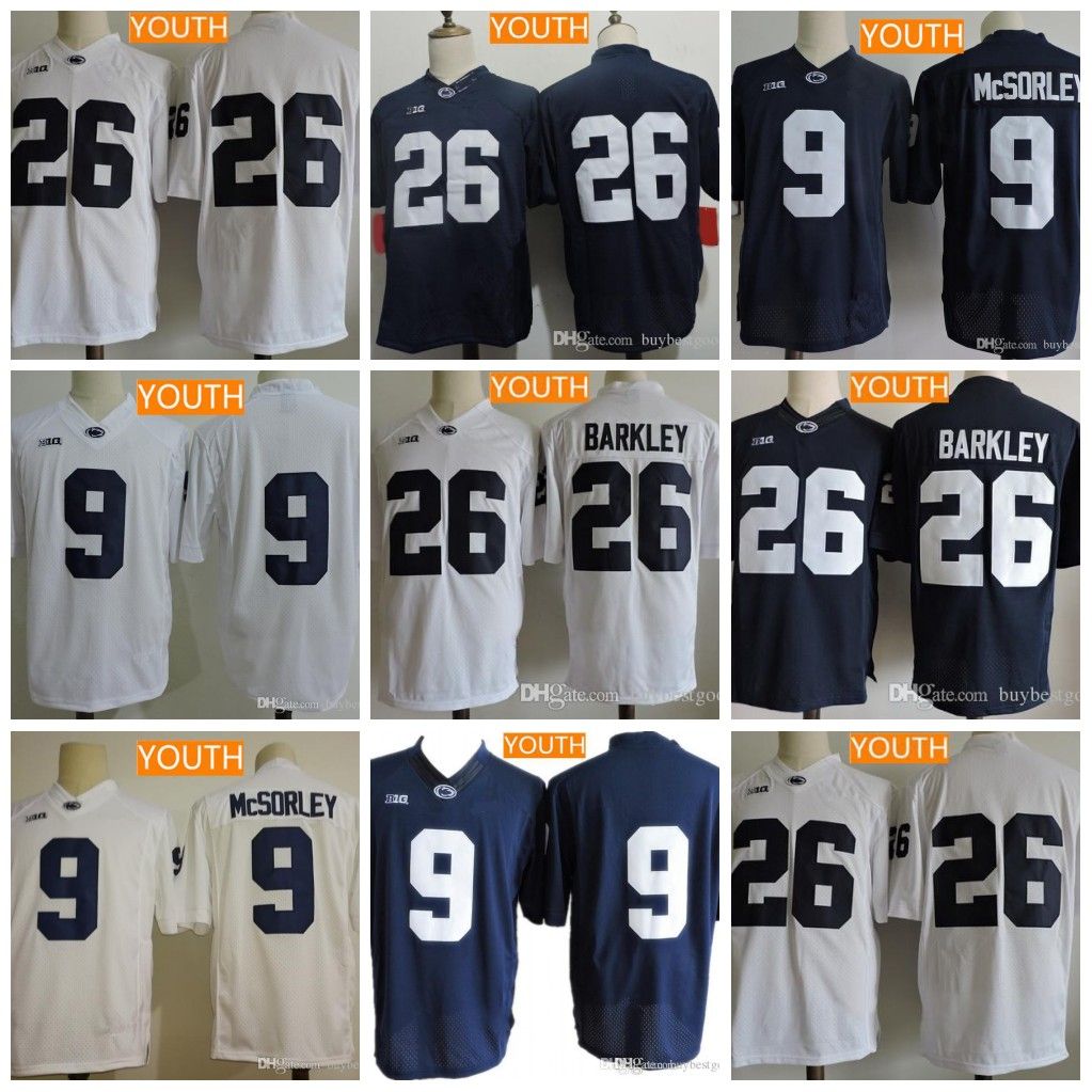 saquon barkley youth penn state jersey