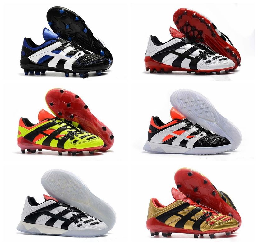 ADIDAS 2018 Predator Champagne FG para hombre de fútbol botas botas de