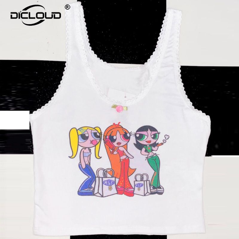 white vest top womens