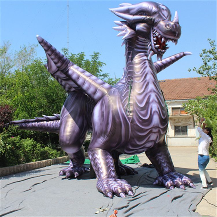 inflatable yard dragon
