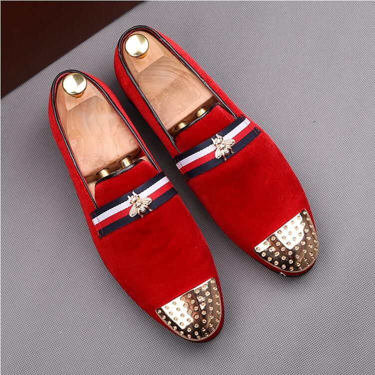 sapato social veludo