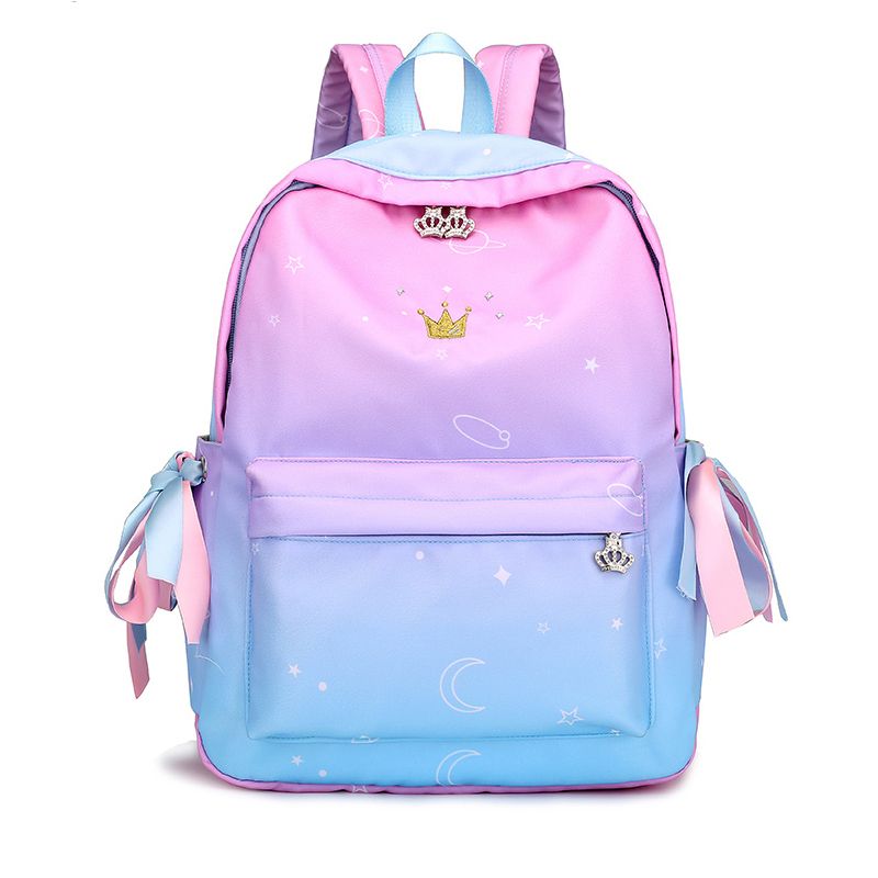Acquistare Carino Nastri Zaino Femmina Semplice Bella Cuffie Plug Zaino  Bambini Sacchetto Di Scuola Di Nylon Di Grande Capacità Le Ragazze  Economico | Consegna Veloce E Qualità | It.Dhgate