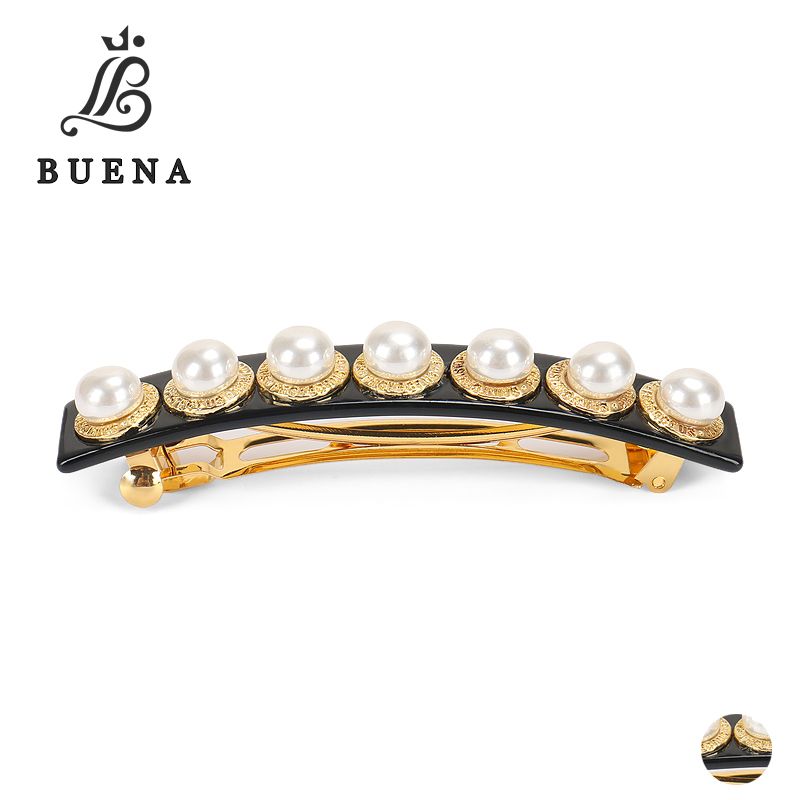 white pearl hair accessories