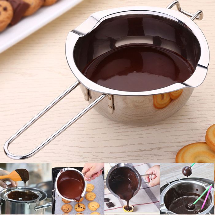 2021 Stainless Steel Double Boiler, Chocolate Butter Universal Melting
