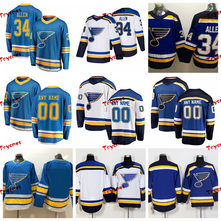 st louis blues jake allen jersey