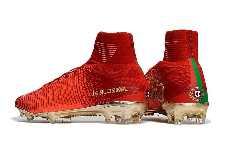 Botines Fútbol Originales Para Niños De Oro Rojo Mercurial Superfly Cr7 De Fútbol Para Niños Botas De Fútbol Para Mujer De Tobillo Alto Cristiano Ronaldo De 26,98 € | DHgate