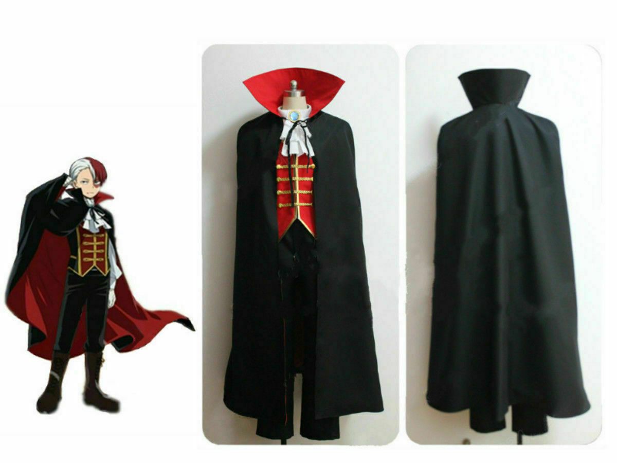Details About Boku No Hero Academia Vampire Todoroki Shouto Halloween Cosplay Costume Costume Halloween Decorations From Dream7 56 65 Dhgate Com