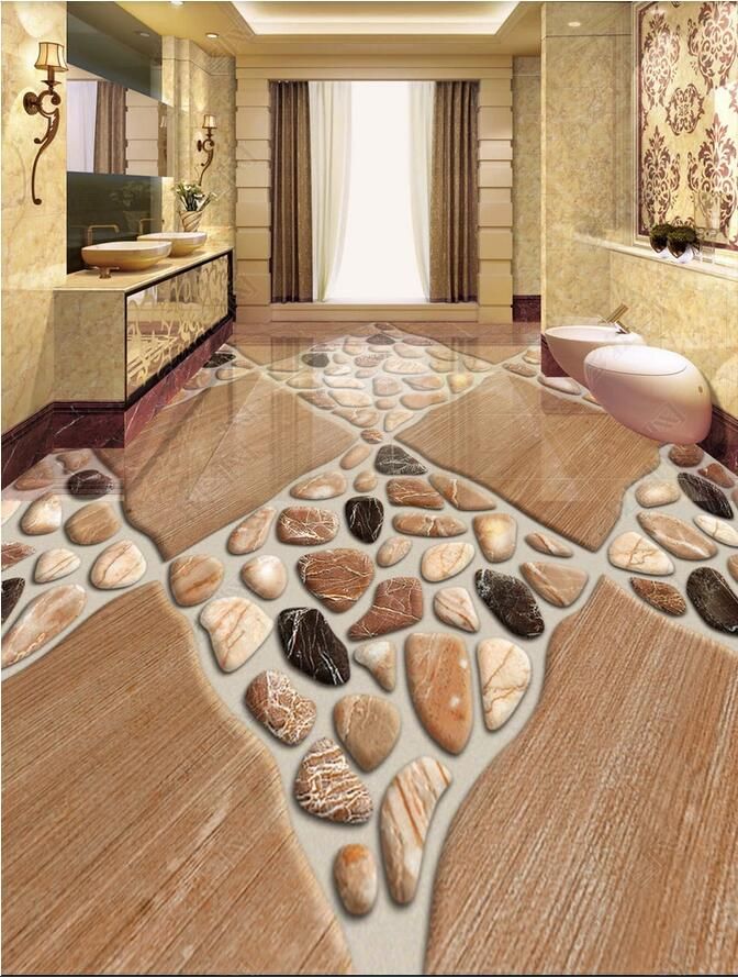 3d Pvc Flooring Custom Photo Wall Paper 3d Floor Painting Natural
