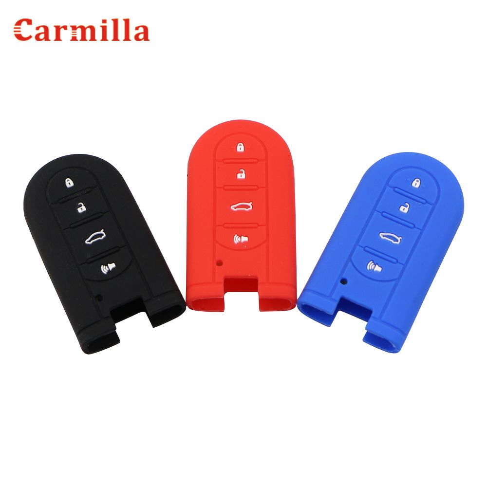Silicone Car Key Holder Cover Car Key Case Fit For Perodua 
