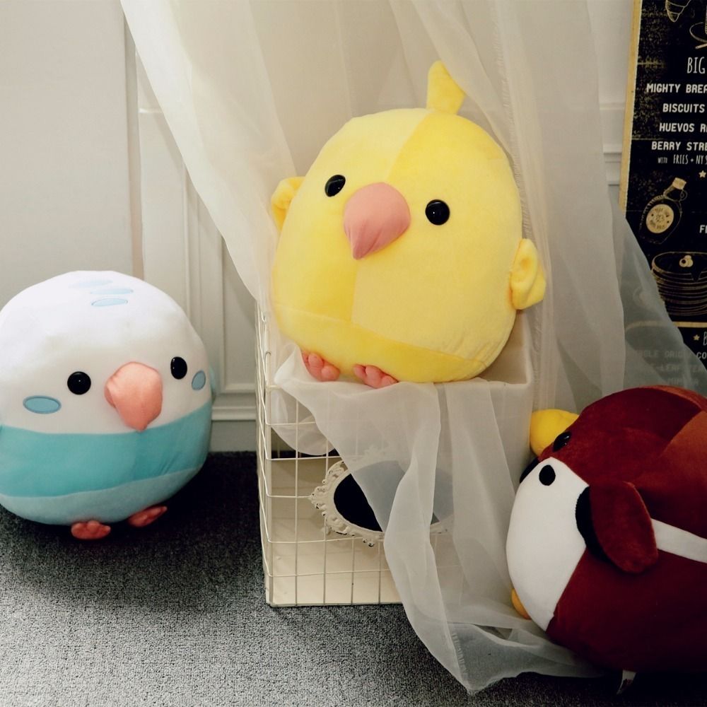 kawaii bird plush
