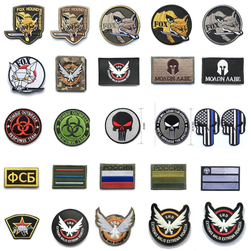 Compra Venta Al Por Mayor Bordado / PVC Military KGB Patch Parches Tácticos  Insignia Del Ejército Para El Sombrero Y La Mochila De La Ropa Con El  Hookloop Barato | Entrega Rápida