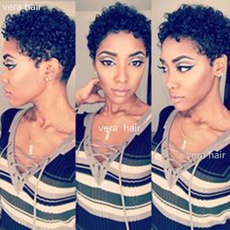 curly pixie cut wig