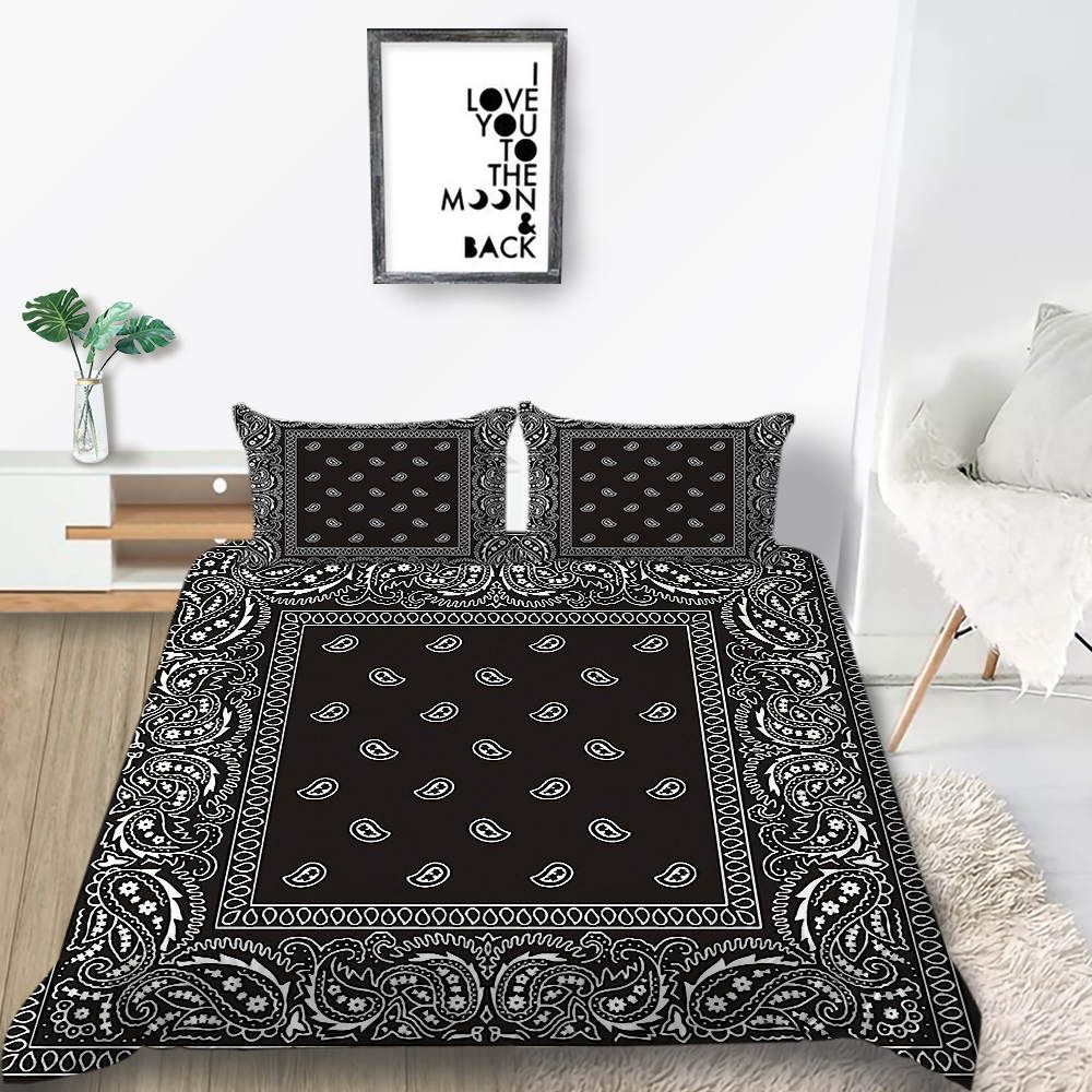 Retro Pattern Bedding Set Indian Mysterious King Size Duvet Cover