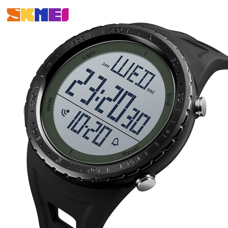 digital watch big dial