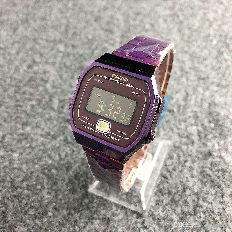 casio flashlight watch