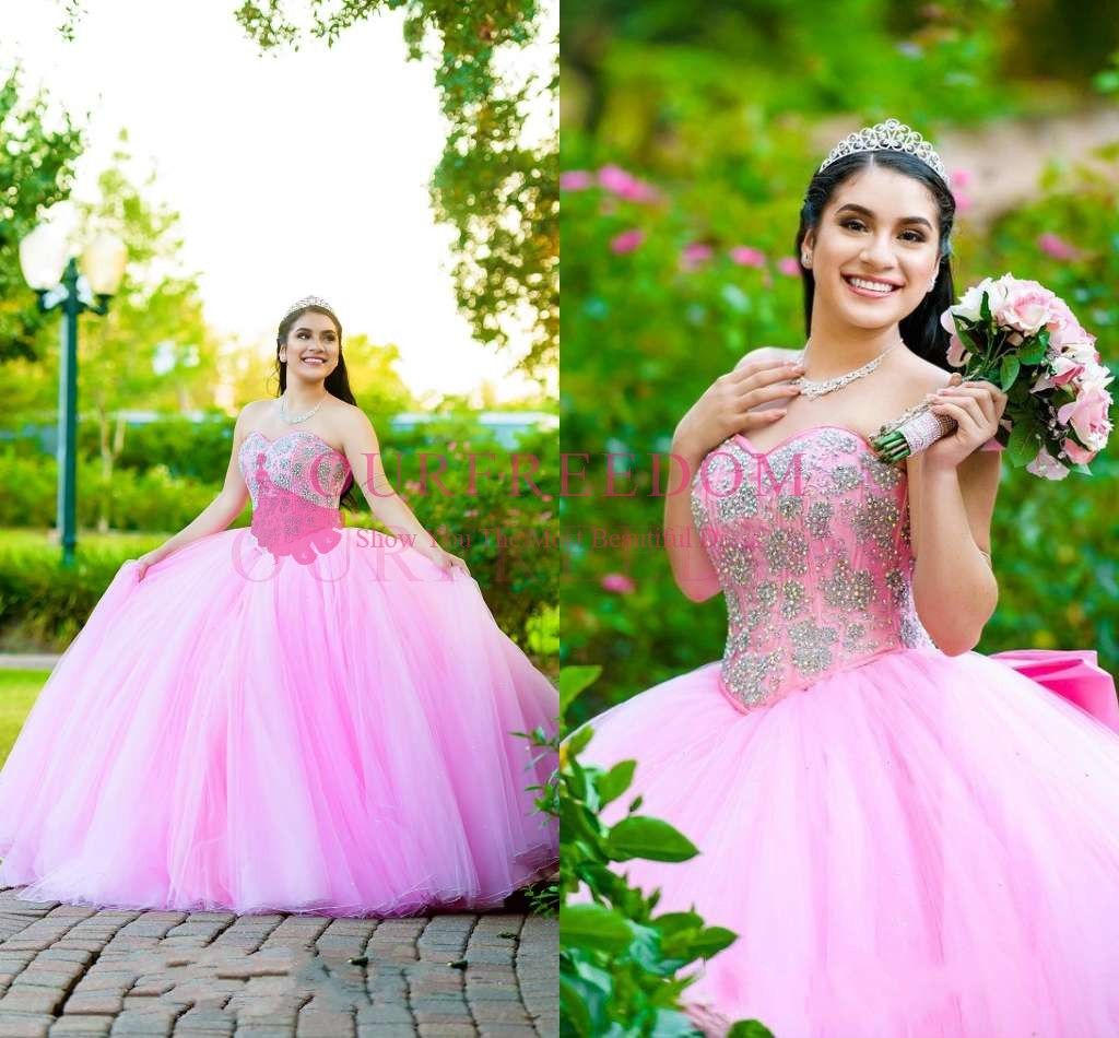 Motivación Inmersión cache 2019 Adorable Rosa Bola Vestido Quinceañera Vestidos Cariño Cuello Con Cuentas Cristal Princesa Dulce 15 Cumpleaños Vestidos De Fiesta De Fiesta Personalizado Hecho A Medida De 173,85 € | DHgate Motivación Inmersión cache 2019 Adorable Rosa Bola Vestido Quinceañera Vestidos Cariño Cuello Con Cuentas Cristal Princesa Dulce 15 Cumpleaños Vestidos De Fiesta De Fiesta Personalizado Hecho A Medida De 173,85 € | DHgate