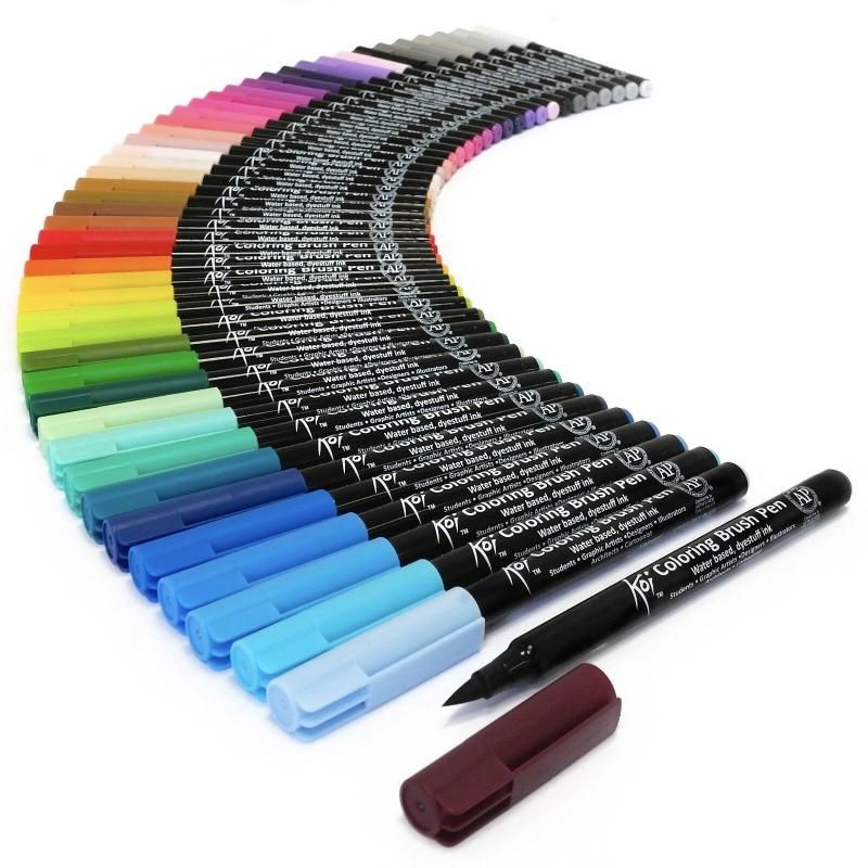 Sakura Koi Coloring Brush Pens Watercolor Soft Markers Lettering Pens Japan Blending Good Christmas Presents For Kids Great Gifts For Boys From Humom 25 4 Dhgate Com
