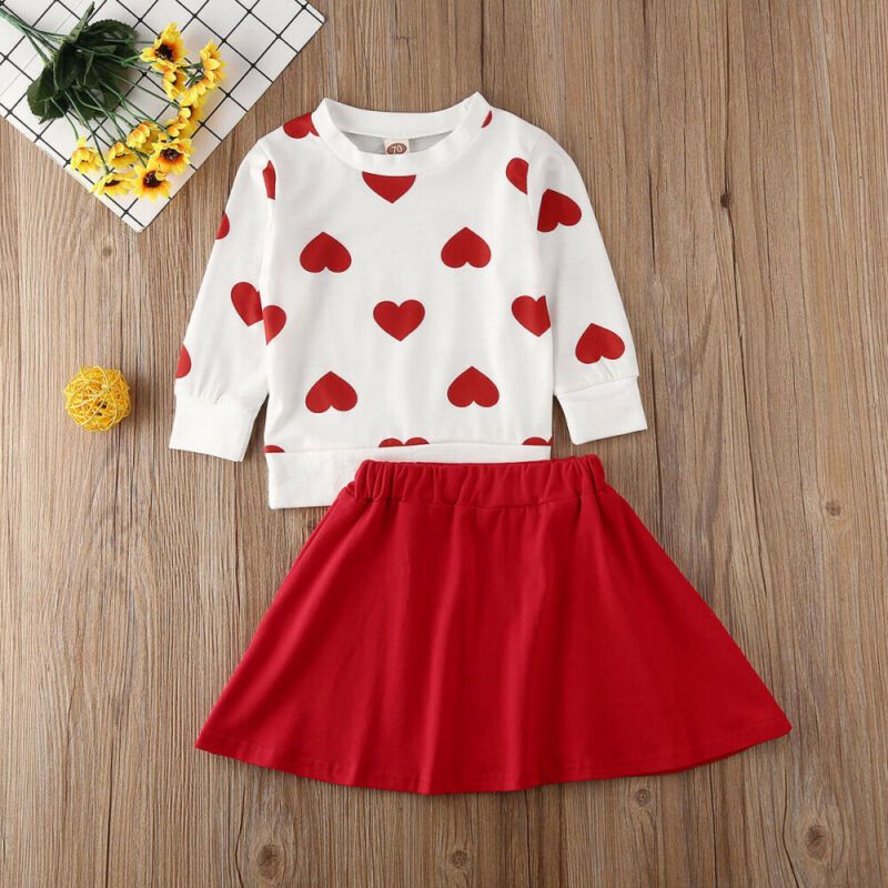 girls valentine dress