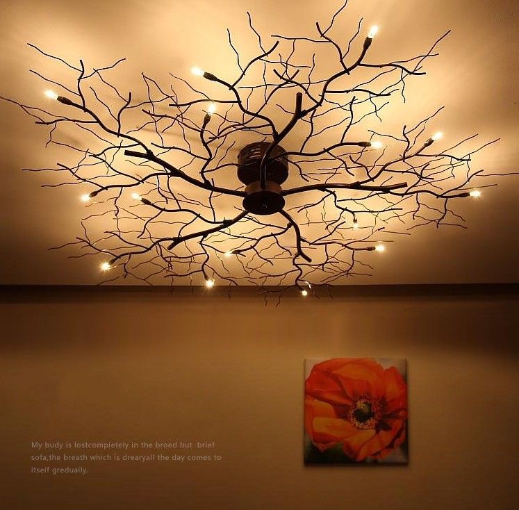 8 10 12 15 20 Led Ceiling Lights American Country Branch Re Iron Lamp Living Room Home Decor Lighting Fixtures Llfa From China Er Nimiled Dhgate Com 8 10 12 15 20 Led Ceiling Lights, Tree Branch Ceiling Light Fixture