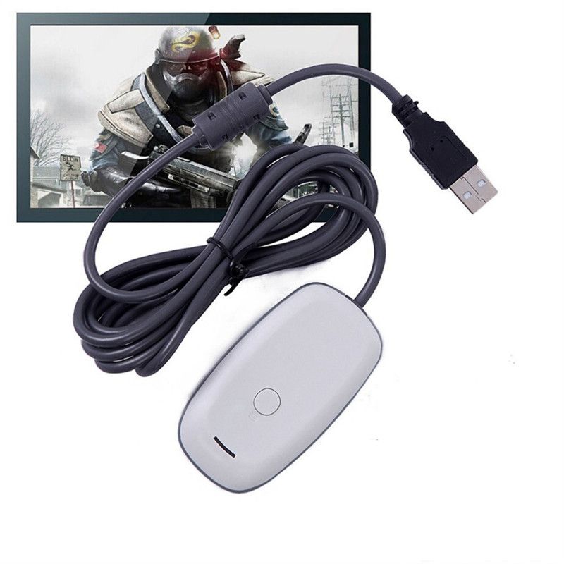 juntos navegador salón PC Adapter USB Gamepad inalámbrico Receptor Para Microsoft Xbox 360  Controlador de juego para consola de