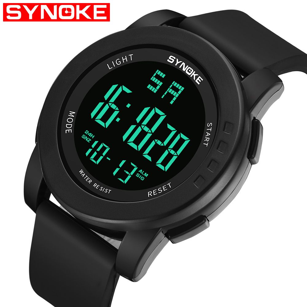 black digital watches for men