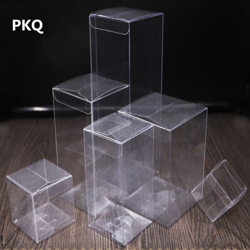 Transitorio oasis cosecha Caja de regalo transparente de la caja de plástico del rectángulo de 30  tamaños Caja de