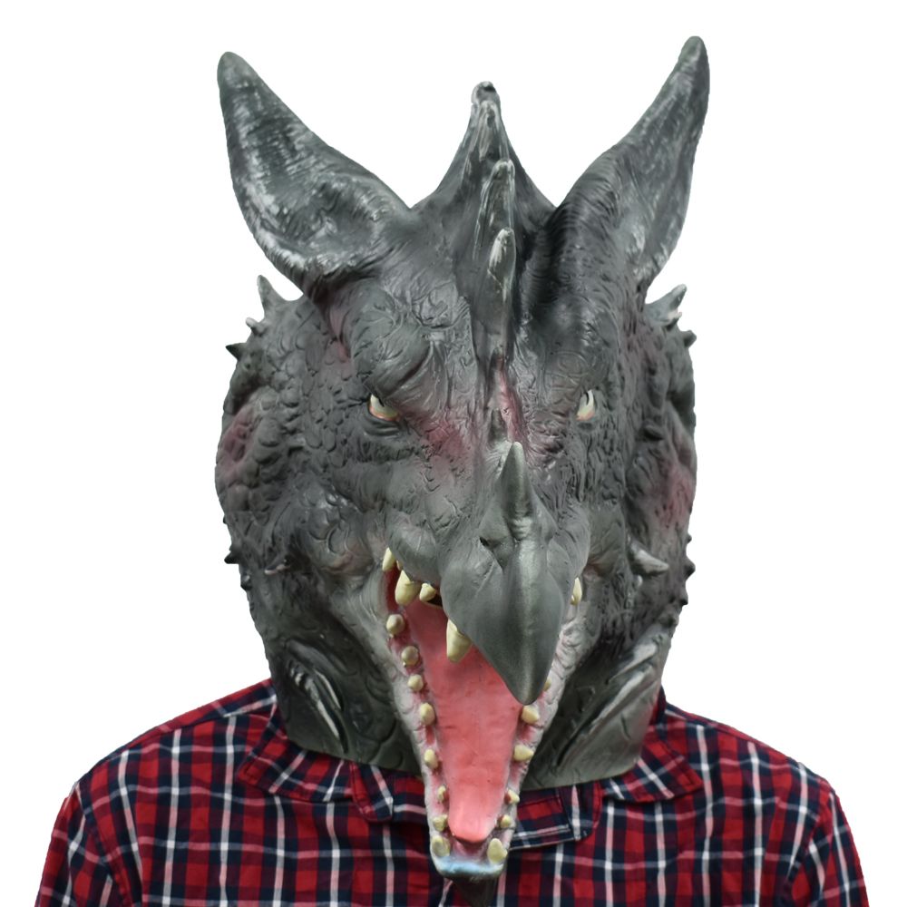 Famous Movie Godzilla Giant Monster Latex Full Head Animal Mask Dragon  Costume Mask Party Fancy Dress Cosplay