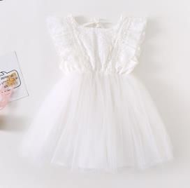 # 1 Fluffy Lace Girls Dress