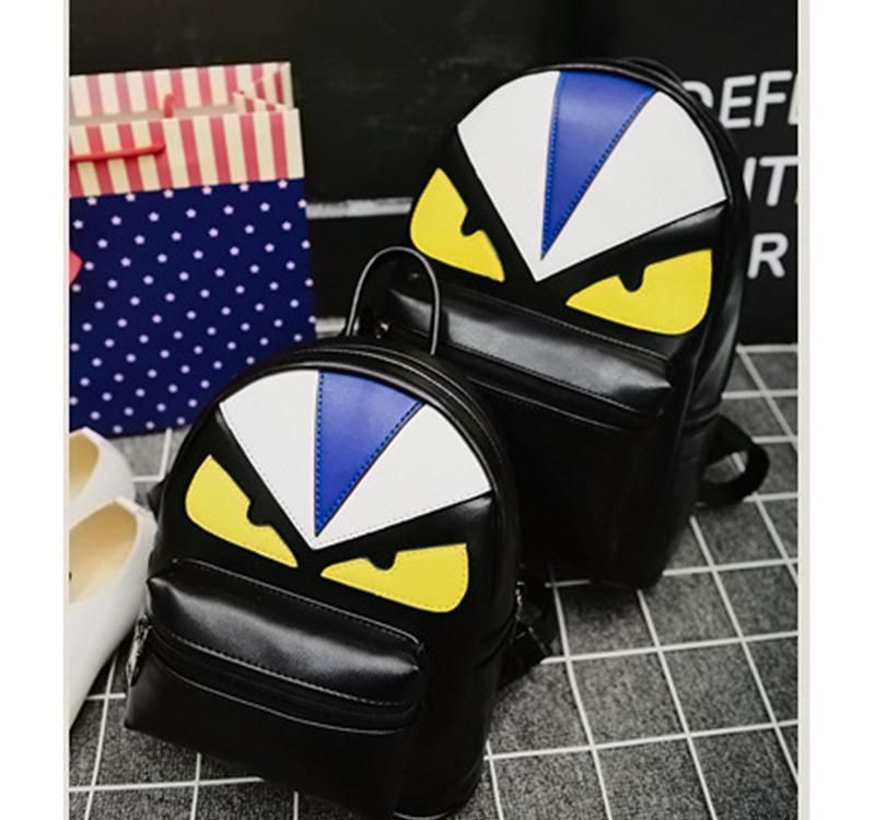 Compra Nuevo Diseñador De Moda De Marca Única Pequeño Monstruo Mochila  Mujer Hombre Pájaro Lindo Bolsa Cara Morral De La Escuela Para La Mujer  Barato | Entrega Rápida Y Calidad | Es.Dhgate
