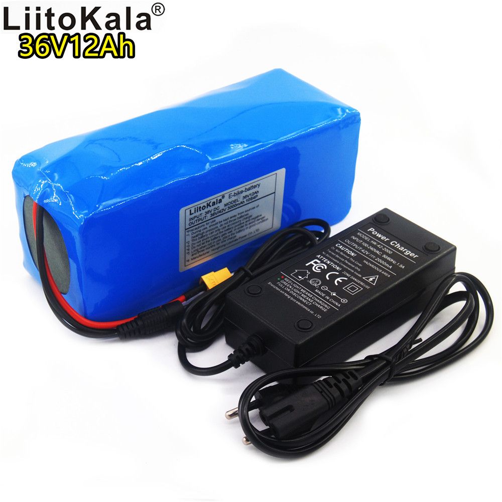 2020 Liitokala 36v 12ah Electric Bike Battery Built In 20a Bms Lithium Battery Pack 36 Volt With 2a Charge Ebike Battery Xt60 Pllug From Liitokala2019 83 98 Dhgate Com