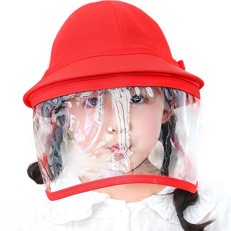 Wholesale Stylish And Cheap BRAND Children Full Cover Face Shield Hat