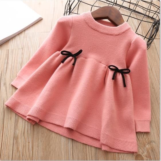 baby girl knitted dress