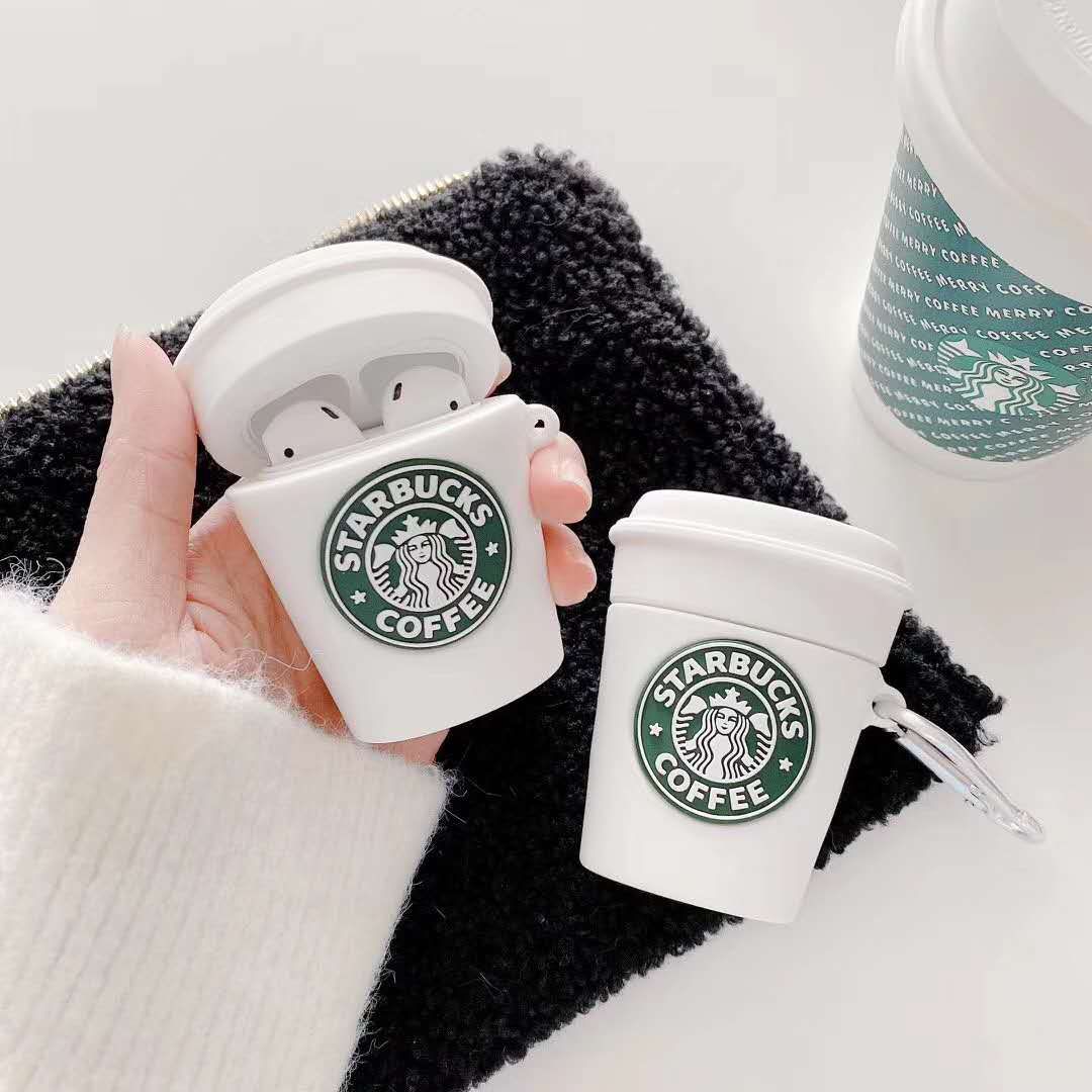 For AirPods Pro Case White Starbucks Cup Protective Silicone Case For Apple  AirPods 2 1 Earphone Charging Box Cover From Yugui_wholesales Store |  DHgate.Com