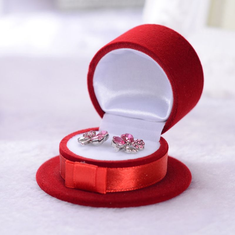 Concha Joyas Caja de Regalo Anillo Collar Pendiente Pulsera Caja de boda bolsa de papel 