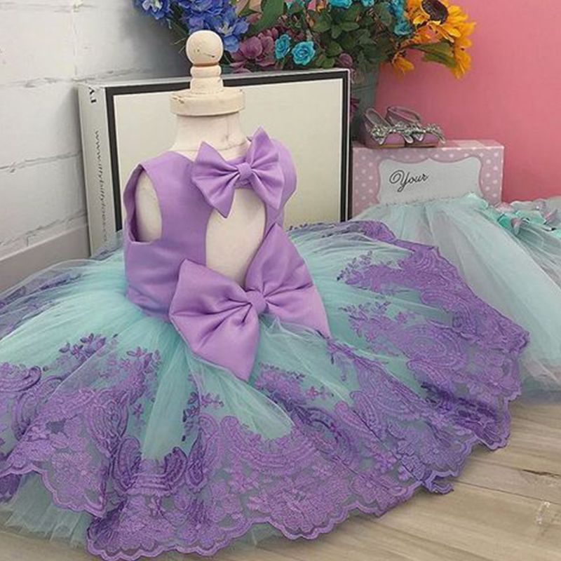 Niños vestidos para niñas flor niño bebé año fiesta cumpleaños vestido infantil niña