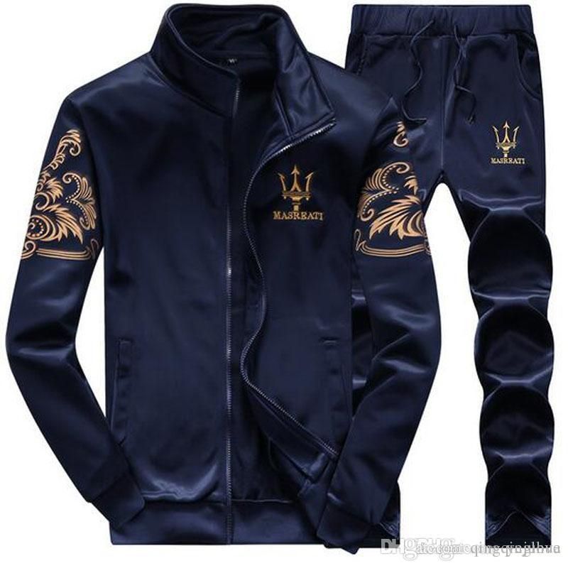Acquistare Luomo Tute Uomini Di Svago Di Sport Degli Uomini Del Vestito Di  Lusso; S Sportivo Di Marca Felpe Hip Hop Jogger Set Felpa Plus Size 4XL  Libero Economico | Consegna Veloce