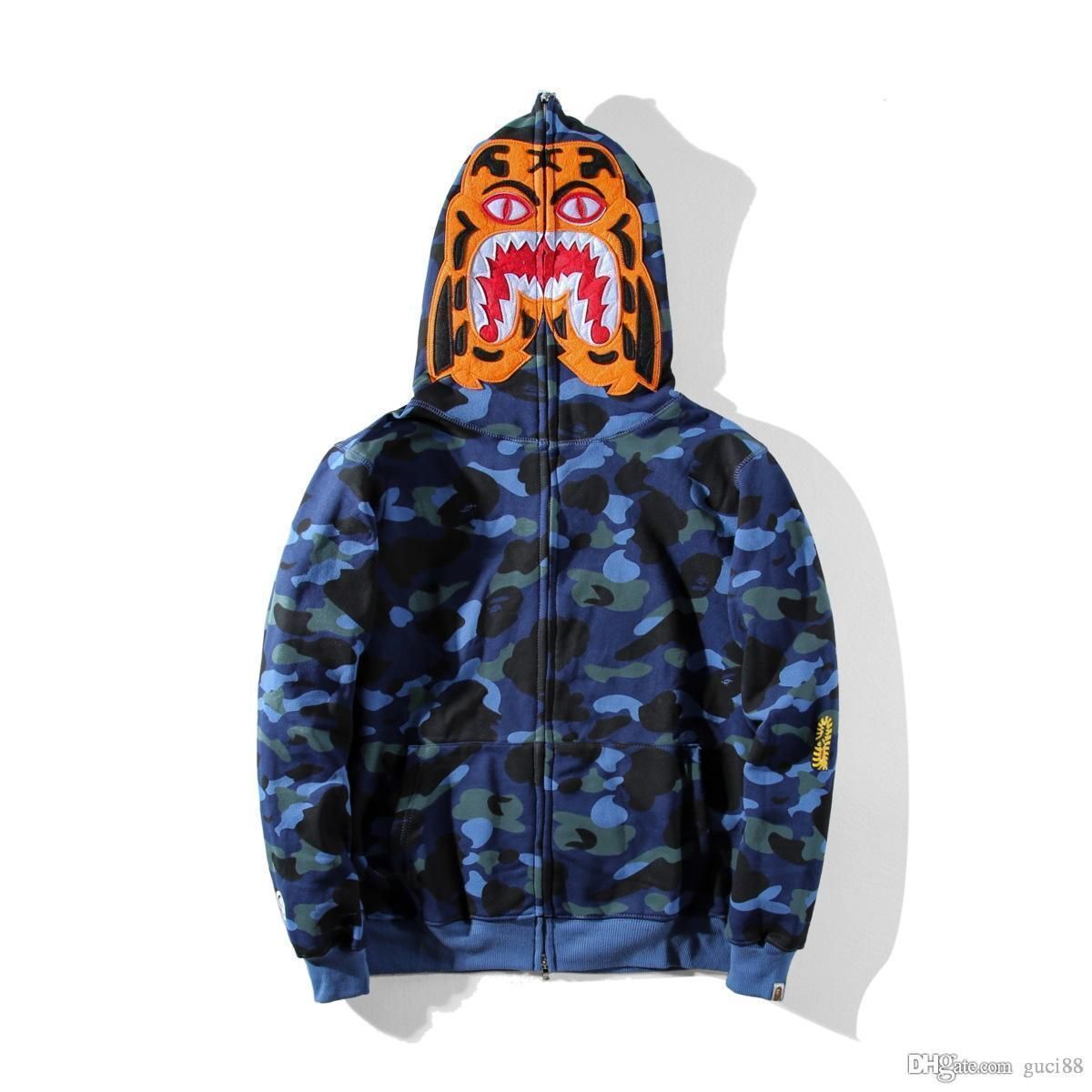 a bathing ape college moletom com capuz