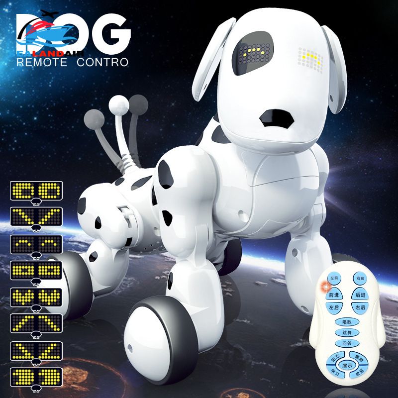 intelligent rc robot dog toy