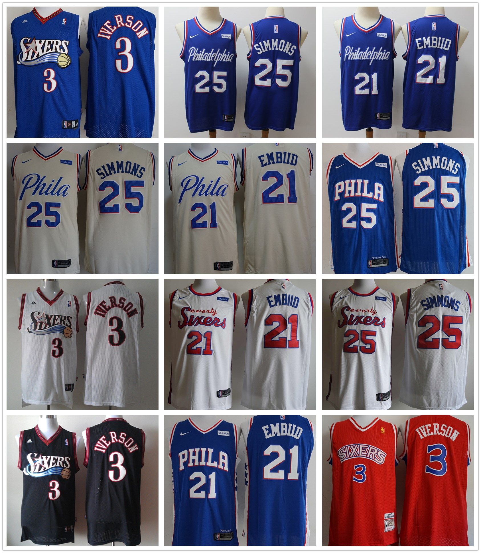 mens embiid jersey